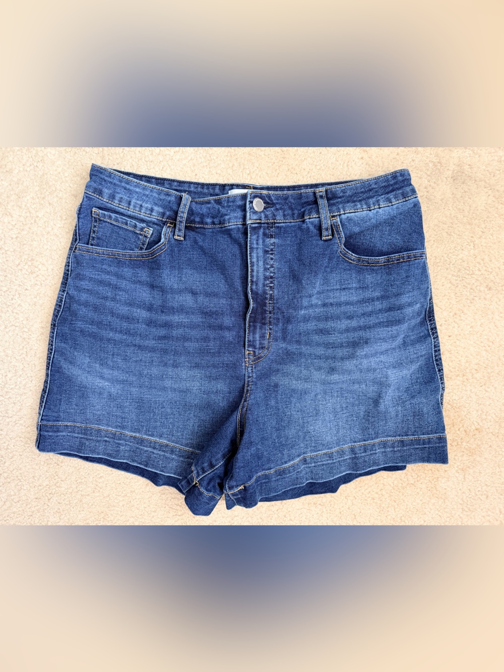 Rebecca Minkoff dark blue denim skirt